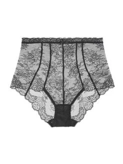 Aubade Danse Des Sens Taillen-Slip -Zimmerli Shop Aubade Danse des Sens Highwaist Slip schwarz OG24 NOIR 4