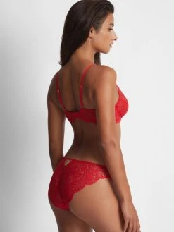 Zimmerli Shop -Zimmerli Shop Aubade Flowermania Italiener Slip rot LA27 ROFL 1