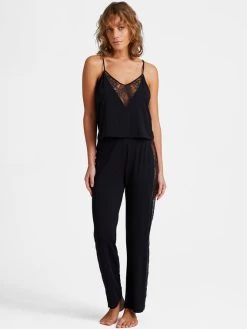 Aubade Lazy Days Lange Loungehose -Zimmerli Shop Aubade Lazy Days Lange Loungehose schwarz RL60 NOIR 2