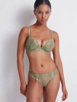 Aubade Paradis Exotique String -Zimmerli Shop Aubade Paradis Exotique String gruen LF26 AMAZ 2