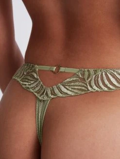 Aubade Paradis Exotique String -Zimmerli Shop Aubade Paradis Exotique String gruen LF26 AMAZ 3