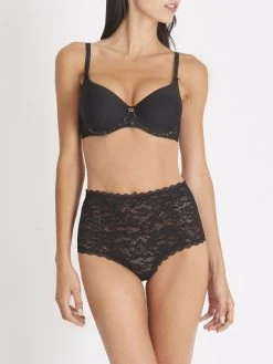 Aubade Rosessence Hoher Slip 6 Aubade Rosessence Hoher Slip -Zimmerli Shop Aubade Rosessence Taillenslip schwarz HK24 NOIR 2