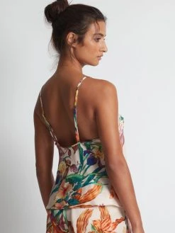 Aubade Sweet Folk Spaghetti-Top -Zimmerli Shop Aubade Sweet Folk Spaghetti Top beige RP38 EDN 1