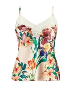 Aubade Sweet Folk Spaghetti-Top -Zimmerli Shop Aubade Sweet Folk Spaghetti Top beige RP38 EDN 5