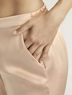 Aubade Toi Mon Amour Seidenhose -Zimmerli Shop Aubade Toi Mon Amour Lange Hose champagner QS60 BLON 3