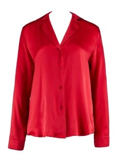 Aubade Toi Mon Amour Seiden-Bluse -Zimmerli Shop Aubade Toi Mon Amour Seiden Bluse rot QS44 PASS 1635331144