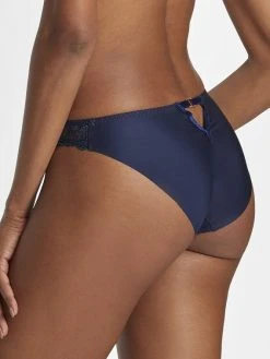 Aubade Velvet Memories Rio-Slip -Zimmerli Shop Aubade Velvet Memories Rio Slip blau RB22 TWIL