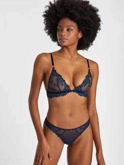 Aubade Velvet Memories Rio-Slip -Zimmerli Shop Aubade Velvet Memories Rio Slip blau RB22 TWIL 2
