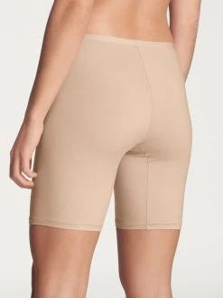 Calida Iconics Pants -Zimmerli Shop Calida Comfort Unterhose mittellange Bein beige 26024 160 1