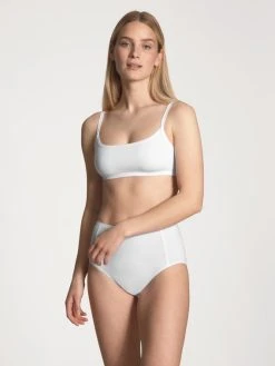 Calida Eco Sense Slip, High Waist -Zimmerli Shop Calida Eco Sense Slip high waist weiss 22538 001 2