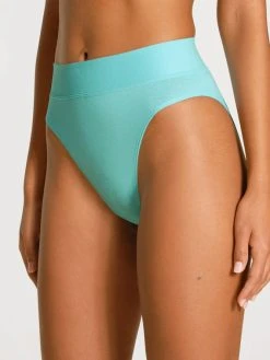 Calida Elastic Duopack Slip Im Doppelpack, High Waist -Zimmerli Shop Calida Elastic Duopack Slip im Doppelpack high waist tuerkis 22202 563