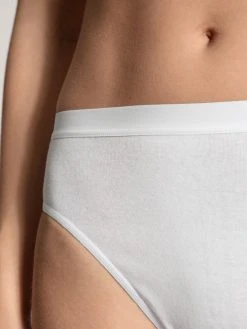 Calida Light Taillen-Minislip -Zimmerli Shop Calida Light Mini Slip high waist weiss 23102 001 4