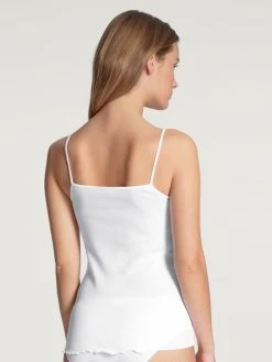 Calida Classic Light Spaghetti-Top 2er-Pack -Zimmerli Shop Calida Light Spaghetti Top weiss 13102 001 220627 2