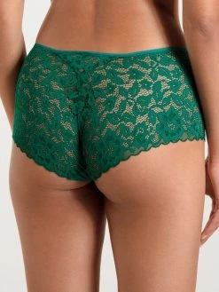 Calida Natural Comfort Lace Panty, Regular Cut -Zimmerli Shop Calida Natural Comfort Lace Panty regular cut gruen 24856 678 1