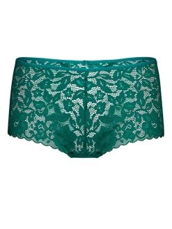 Calida Natural Comfort Lace Panty, Regular Cut -Zimmerli Shop Calida Natural Comfort Lace Panty regular cut gruen 24856 678 4