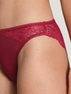 Calida Sensual Secrets Slip, Regular Cut -Zimmerli Shop Calida Sensual Secrets Slip regular cut rot 21932 167 3