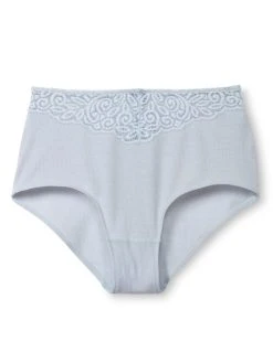 Calida Silky Wool Glam Panty, High Waist -Zimmerli Shop Calida Silky Wool Glam Panty high waist blau 24859 521 6