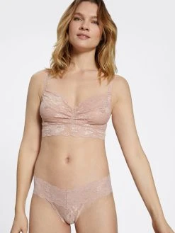 Cosabella Never Say Never Spitzen-String, Low Rise -Zimmerli Shop Cosabella Never Say Never Spitzen String Low Rise braun NEVER03ZLBW 02567 3