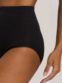 HANRO Woolen Silk Maxi-Slip -Zimmerli Shop Hanro Woolen Silk Maxi Slip schwarz 071420 0018 3