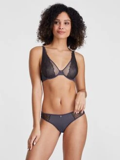 JOOP! Signature Sensation Slip -Zimmerli Shop Joop Signature Sensation Rio Slip dunkelgrau 604040 410 2