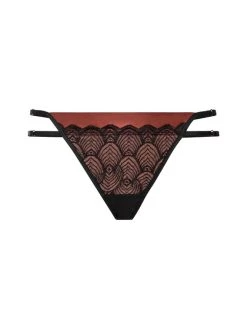 LASCANA Belinda String 11 LASCANA Belinda String -Zimmerli Shop Lascana Belinda String schwarz rot ST4228 BLACK COPPER 5