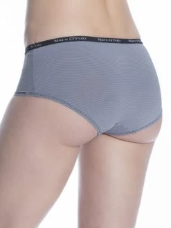 Marc O'Polo Micro Stripe Panty -Zimmerli Shop Marc O Polo Micro Stripe Panty blau 168556 001 1