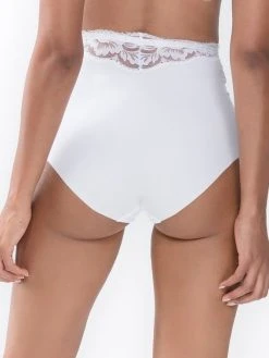 MEY Serie Amazing Highwaist-Panty -Zimmerli Shop Mey Damen Amazing High waist Panty weiss 79239 1 1