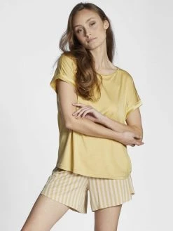 MEY Serie Shirin Shorts -Zimmerli Shop Mey Serie Shirin Shorts gelb 16362 53 2