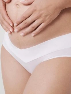 MEY Serie Maternity Hipster Mit Schwangerschaftsbund -Zimmerli Shop Mey Serie Maternity Hipster mit Schwangerschaftsbund weiss 29823 1 2