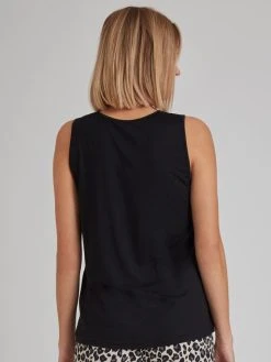 Nina Von C. NOS-Loungewear Top -Zimmerli Shop Nina Von C NOS Loungewear Top schwarz 16 400 874 0 200 1