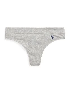 Polo Ralph Lauren Club Cotton String 7 Polo Ralph Lauren Club Cotton String -Zimmerli Shop Polo Ralph Lauren Damen TW NW LW Club Cotton String grau 4P2036 202 3