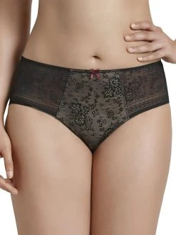 Rosa Faia Fleur Taillenslip Mit Spitze