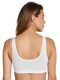 Schiesser Seamless Light Bustier Mit Herausnehmbaren Pads -Zimmerli Shop SCHIESSER Seamless Light Bustier weiss 144187 100 1621527423