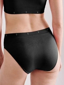 Seidensticker Micro Flex High Waist Slip, 3er-Pack -Zimmerli Shop Seidensticker Loungewear High Cut Brief 3er Pack schwarz 600016 39 2