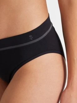 Seidensticker Natural Star Slip, High Waist -Zimmerli Shop Seidensticker F1 Natural Star Slip high waist schwarz 600011 39 3