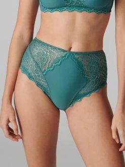 Simone Perele Caresse Taillen-Slip -Zimmerli Shop Simone Perele Caresse Retro Slip tuerkis 12A770 651 2