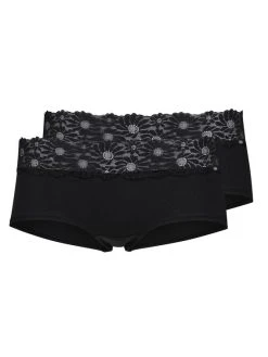 Skiny Every Day In CottonLace Multipack Boyshorts, 2er-Pack