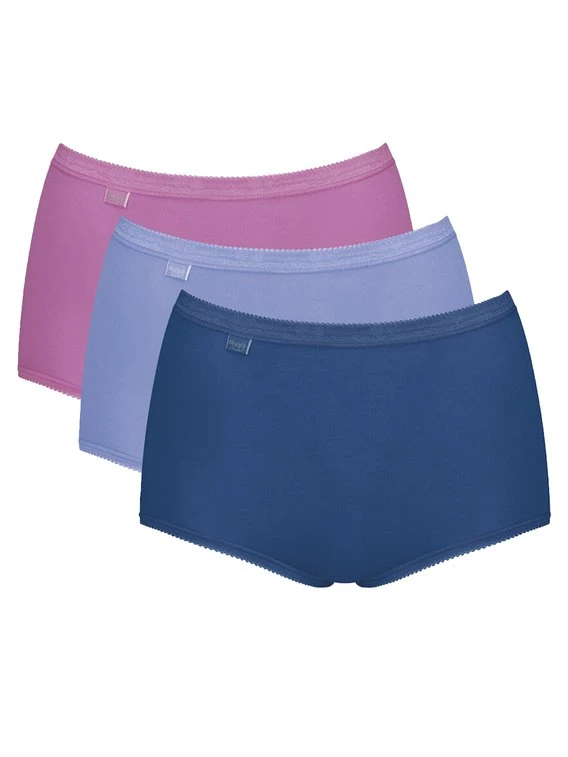 Sloggi Basic+ Maxi-Panty, 3er-Pack 1 Sloggi Basic+ Maxi-Panty, 3er-Pack