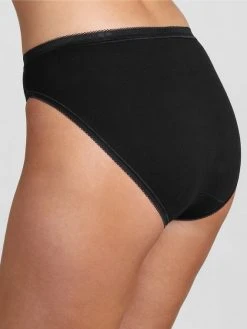 Sloggi Basic+ Tai-Slip, 4er-Pack -Zimmerli Shop Sloggi Basic Tai Slip 4er Pack schwarz 10068838 0004 2