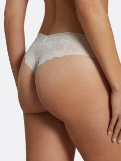 Sloggi ZERO Lace Brazil-Slip, 2er-Pack -Zimmerli Shop Sloggi ZERO Lace Brazil Panty 2er Pack weiss 10186062 DUO 00GZ neu 1