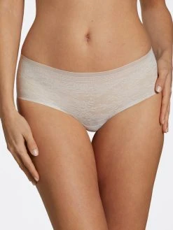 Sloggi ZERO Lace Highwaist-Panty, 2er-Pack -Zimmerli Shop Sloggi ZERO Lace Midi Slip 2er Pack weiss 10186060 DUO 00GZ neu 1