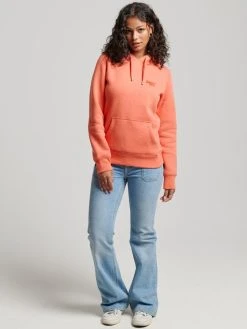 Superdry Loungewear Hoodie Mit Vintage-Logo -Zimmerli Shop Superdry Loungewear Hoodie orange W2011870A 7AF 2