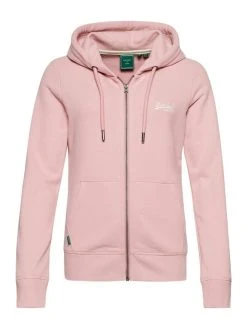 Superdry Loungewear Sweatjacke Mit Kapuze -Zimmerli Shop Superdry Loungewear Sweat Jacke rosa W2012014A 10R
