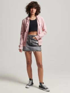 Superdry Loungewear Sweatjacke Mit Kapuze -Zimmerli Shop Superdry Loungewear Sweat Jacke rosa W2012014A 10R neu 2