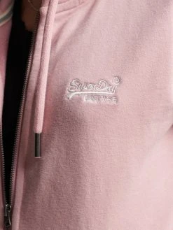 Superdry Loungewear Sweatjacke Mit Kapuze -Zimmerli Shop Superdry Loungewear Sweat Jacke rosa W2012014A 10R neu 4