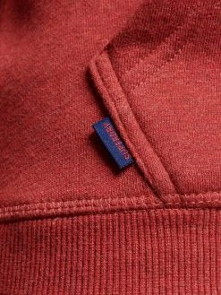 Superdry Loungewear Sweatjacke Mit Kapuze -Zimmerli Shop Superdry Loungewear Sweat Jacke rot W2011869A 9BV 3