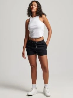 Superdry Loungewear Shorts -Zimmerli Shop Superdry Loungewear Sweat Shorts schwarz W7110388A 02A 2